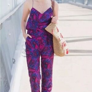 J. Crew Fuchsia Jumpsuit